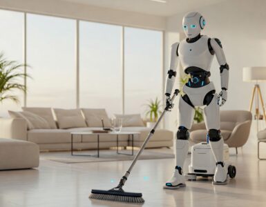 Robot AI per le pulizie di casa